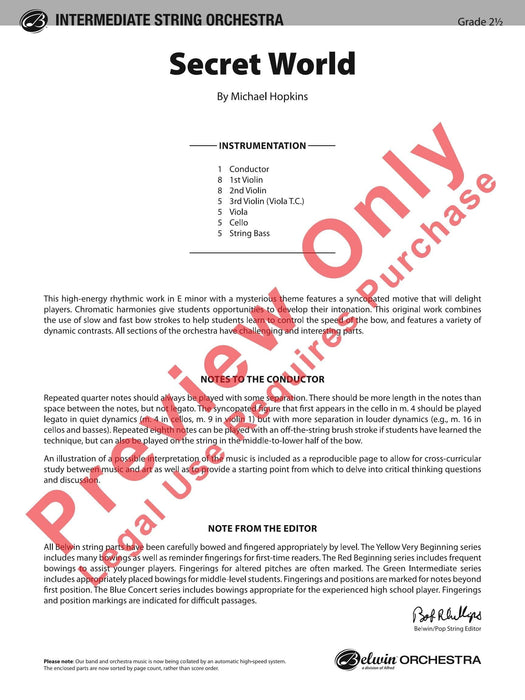 Secret World | 小雅音樂 Hsiaoya Music