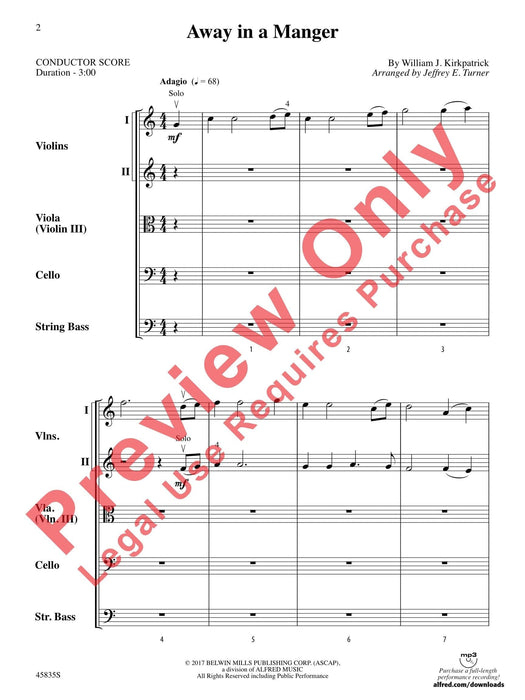 Away in a Manger 總譜 | 小雅音樂 Hsiaoya Music