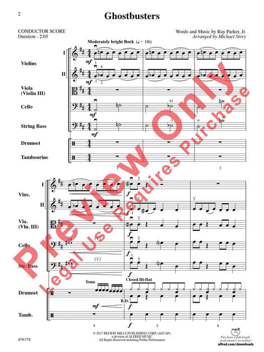 Ghostbusters 總譜 | 小雅音樂 Hsiaoya Music