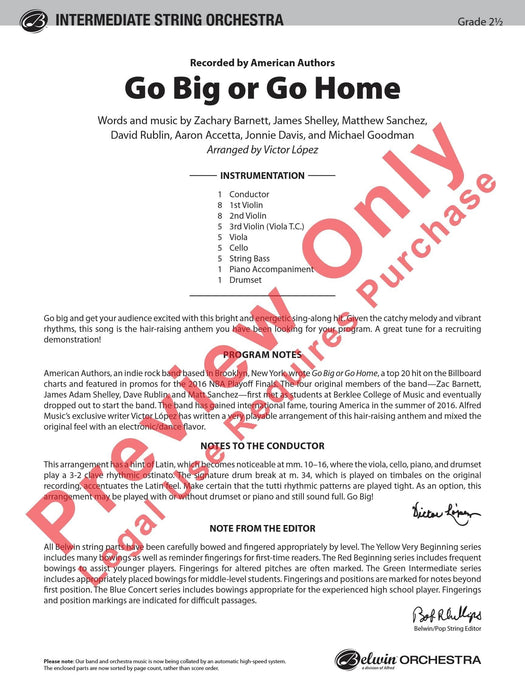 Go Big or Go Home Recorded by American Authors | 小雅音樂 Hsiaoya Music