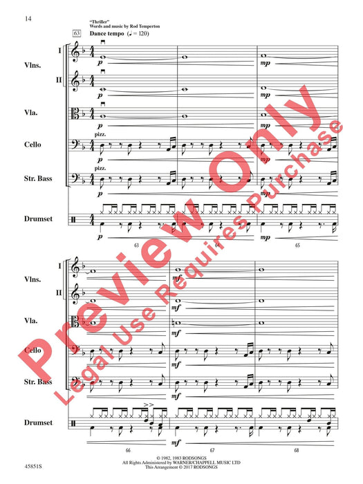 A Halloween Thriller Featuring: Toccata and Fugue in D Minor / A Night on Bald Mountain / Thriller 觸技曲 復格曲 總譜 | 小雅音樂 Hsiaoya Music