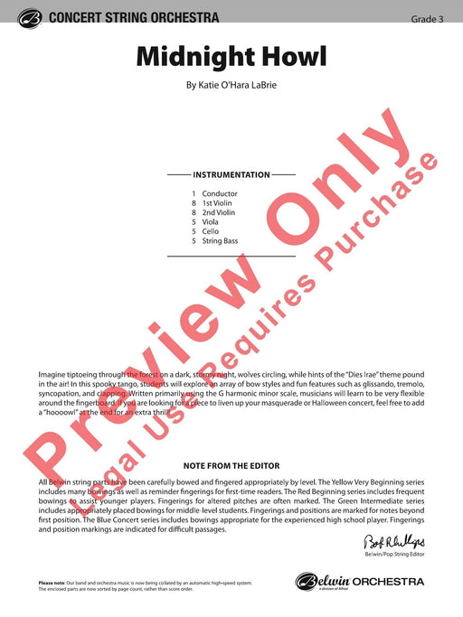 Midnight Howl 總譜 | 小雅音樂 Hsiaoya Music