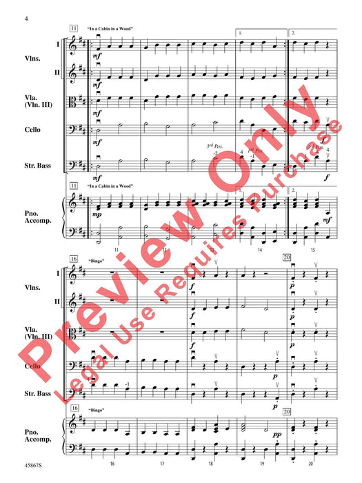 Campfire Songs 總譜 | 小雅音樂 Hsiaoya Music