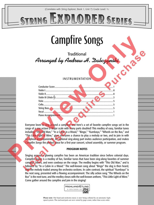 Campfire Songs | 小雅音樂 Hsiaoya Music