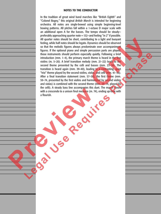 British March 進行曲 總譜 | 小雅音樂 Hsiaoya Music