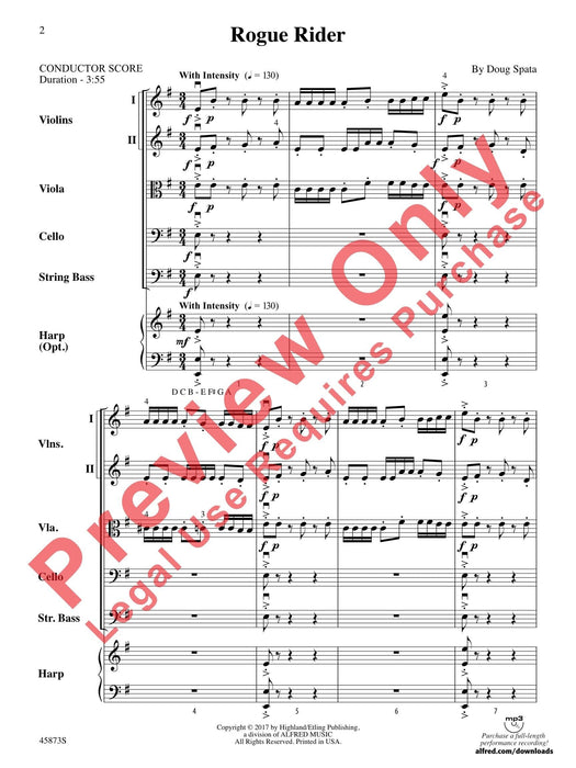 Rogue Rider 總譜 | 小雅音樂 Hsiaoya Music