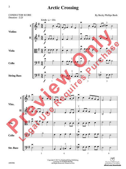 Arctic Crossing 總譜 | 小雅音樂 Hsiaoya Music