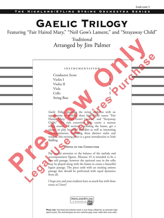 Gaelic Trilogy Featuring: Faired Hair Mary / Neil Gow's Lament / Strayaway Child 三部曲 輓歌 | 小雅音樂 Hsiaoya Music