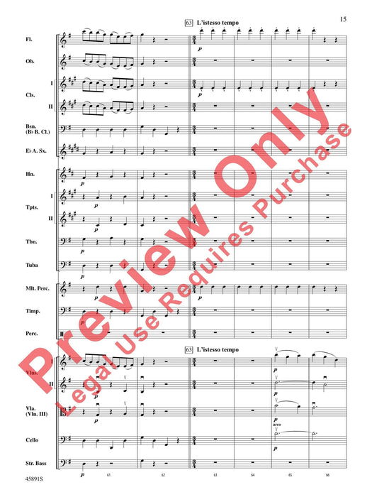 Dance of the Hours From La Guiconda 龐吉耶利 舞曲 總譜 | 小雅音樂 Hsiaoya Music