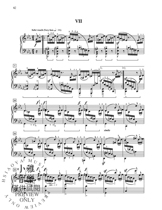 Schumann: Kreisleriana, Opus 16 作品 | 小雅音樂 Hsiaoya Music