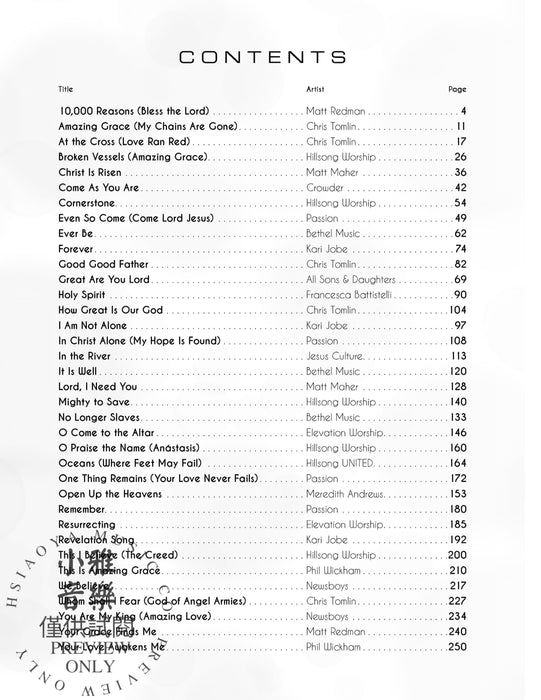 Modern Worship Song Collection | 小雅音樂 Hsiaoya Music