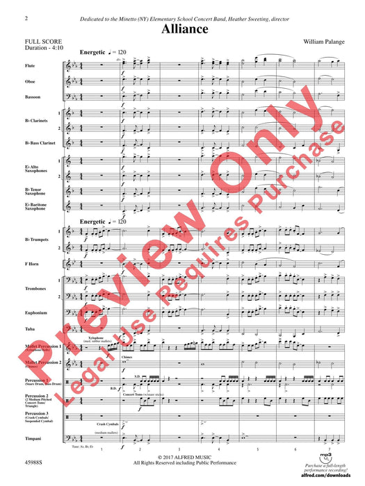 Alliance 總譜 | 小雅音樂 Hsiaoya Music