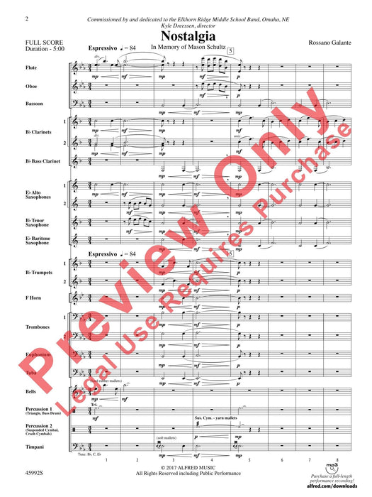 Nostalgia 總譜 | 小雅音樂 Hsiaoya Music