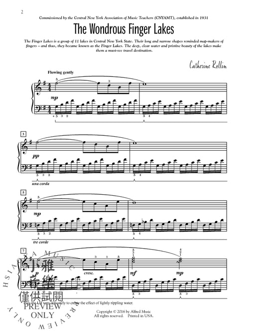 Suite Sounds Around the Finger Lakes 組曲 | 小雅音樂 Hsiaoya Music