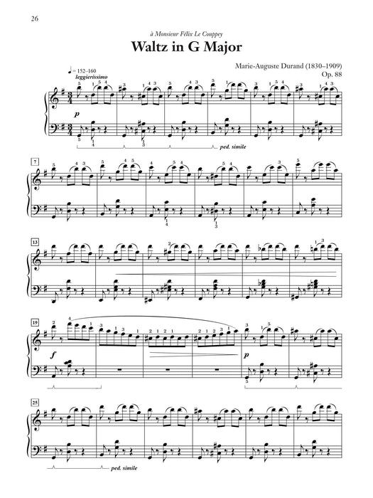 Durand: Waltzes, Opp. 83, 86, 88, 90, 91, 96 圓舞曲 | 小雅音樂 Hsiaoya Music