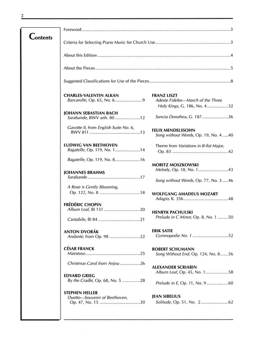 Classical Music for the Church Service, Volume 3 古典 | 小雅音樂 Hsiaoya Music