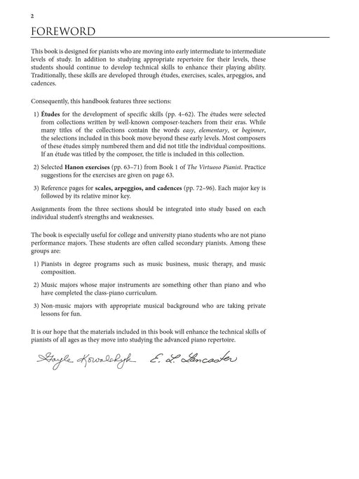 Piano Studies for Technical Development, Volume 1 A Comprehensive Anthology of Études, Exercises, Scales, Arpeggios, and Cadences 鋼琴 練習曲 | 小雅音樂 Hsiaoya Music