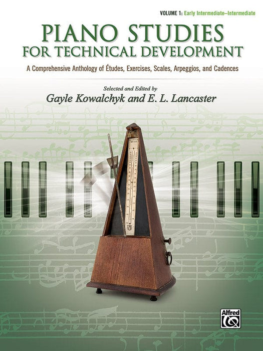 Piano Studies for Technical Development, Volume 1 A Comprehensive Anthology of Études, Exercises, Scales, Arpeggios, and Cadences 鋼琴 練習曲 | 小雅音樂 Hsiaoya Music