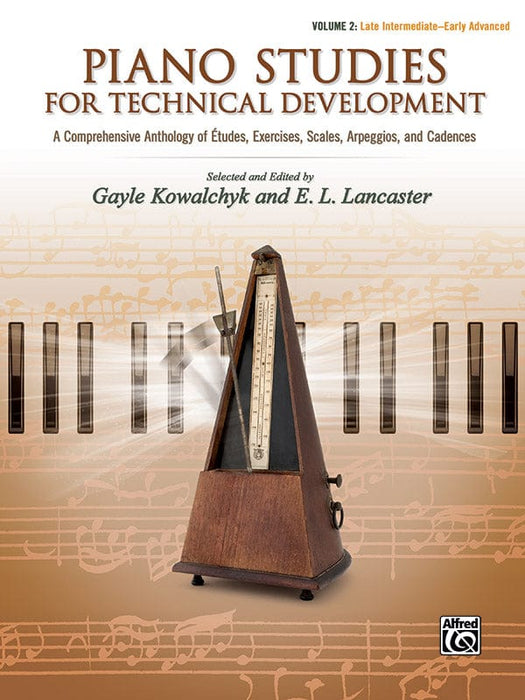 Piano Studies for Technical Development, Volume 2 A Comprehensive Anthology of Études, Exercises, Scales, Arpeggios, and Cadences 鋼琴 練習曲 | 小雅音樂 Hsiaoya Music