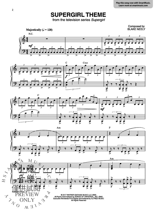 Supergirl Theme From the Television Series Supergirl 主題 | 小雅音樂 Hsiaoya Music