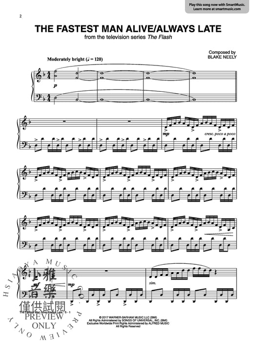 The Fastest Man Alive / Always Late From the Television Series The Flash | 小雅音樂 Hsiaoya Music