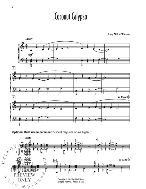 Coconut Calypso | 小雅音樂 Hsiaoya Music