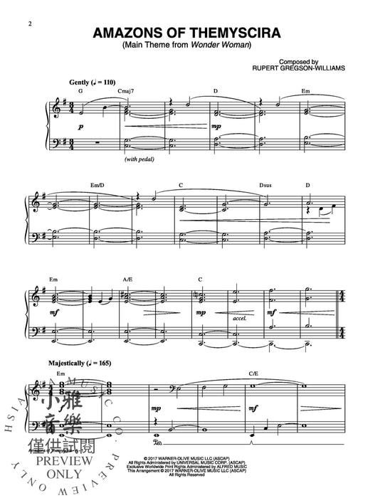 Amazons of Themyscira (Main Theme from Wonder Woman) 主題 | 小雅音樂 Hsiaoya Music