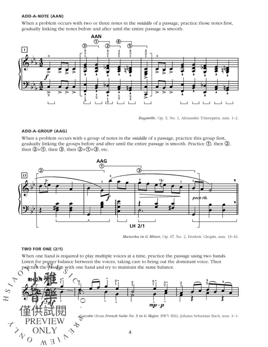 Classics for the Developing Pianist, Study Guide Book 3 Study Guide for Preparation, Practice & Performance | 小雅音樂 Hsiaoya Music