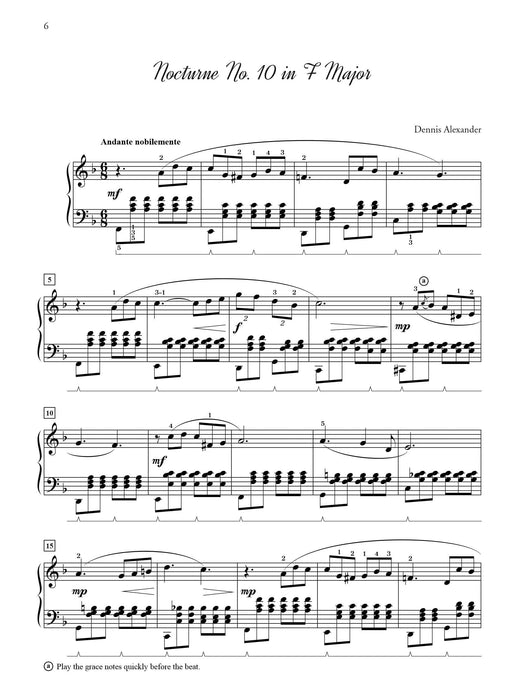 Nocturnes, Book 2 6 Romantic-Style Solos for Piano 夜曲 風格獨奏 鋼琴 | 小雅音樂 Hsiaoya Music