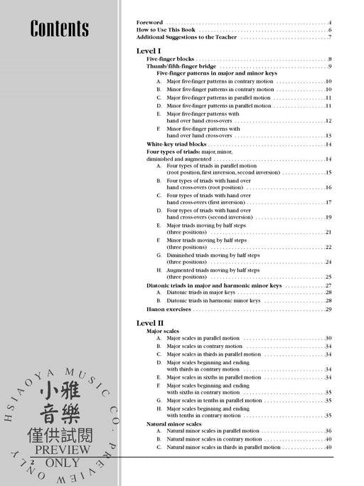 Essential Technique for the Pianist | 小雅音樂 Hsiaoya Music