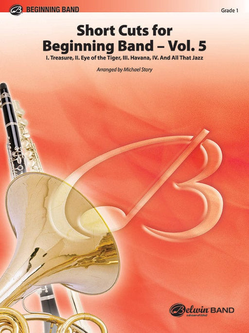 Short Cuts for Beginning Band -- Vol. 5 Featuring: Treasure / Eye of the Tiger / Havana / And All That Jazz 爵士音樂 | 小雅音樂 Hsiaoya Music