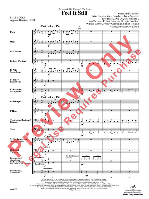 Feel It Still As Recorded by Portugal. The Man 總譜 | 小雅音樂 Hsiaoya Music