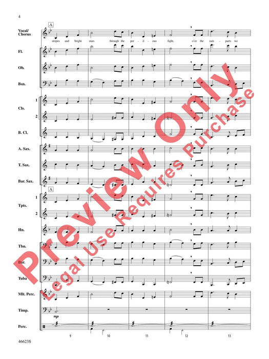 The Star-Spangled Banner (for Band and Optional Choir) | 小雅音樂 Hsiaoya Music