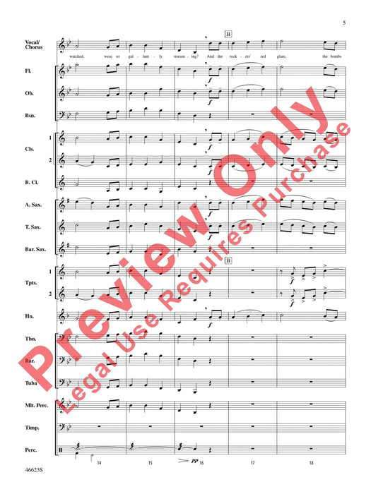 The Star-Spangled Banner (for Band and Optional Choir) | 小雅音樂 Hsiaoya Music