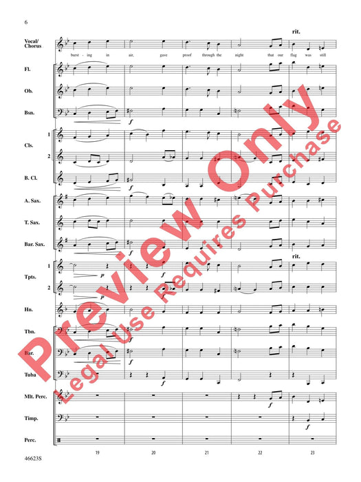 The Star-Spangled Banner (for Band and Optional Choir) | 小雅音樂 Hsiaoya Music