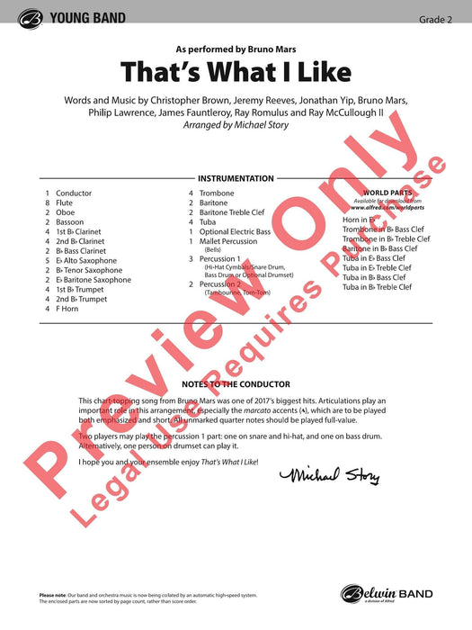 That's What I Like As Performed by Bruno Mars 總譜 | 小雅音樂 Hsiaoya Music