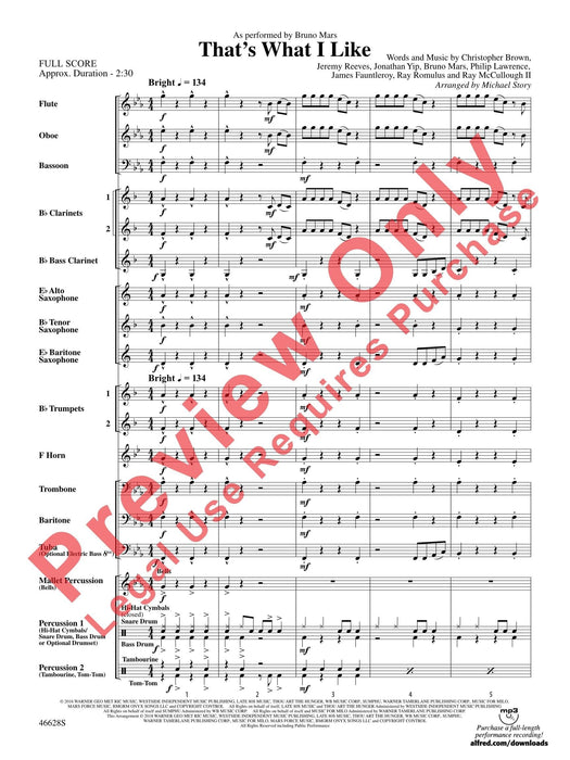 That's What I Like As Performed by Bruno Mars 總譜 | 小雅音樂 Hsiaoya Music