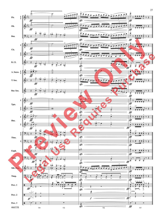 The Sound of the Eastern Shore Commissioned by the Daphne High School Wind Ensemble, Mr. Jamar Dumas, Director 達芙尼 管樂團 總譜 | 小雅音樂 Hsiaoya Music