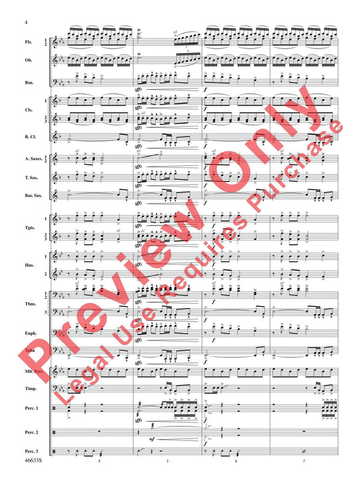 The Sound of the Eastern Shore Commissioned by the Daphne High School Wind Ensemble, Mr. Jamar Dumas, Director 達芙尼 管樂團 總譜 | 小雅音樂 Hsiaoya Music
