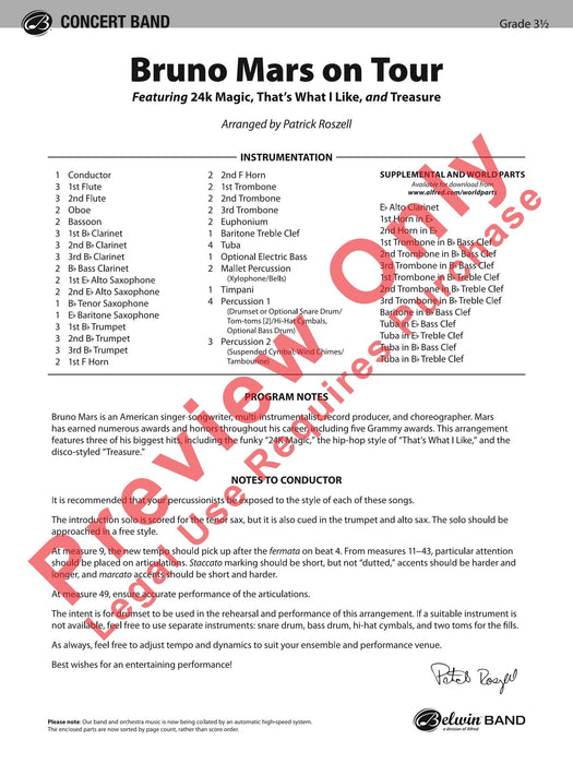 Bruno Mars on Tour Featuring: 24K Magic / That's What I Like / Treasure | 小雅音樂 Hsiaoya Music