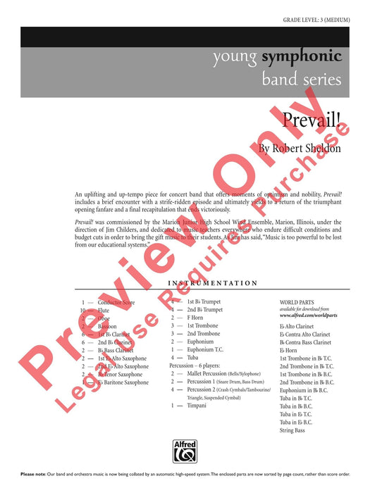 Prevail! 總譜 | 小雅音樂 Hsiaoya Music