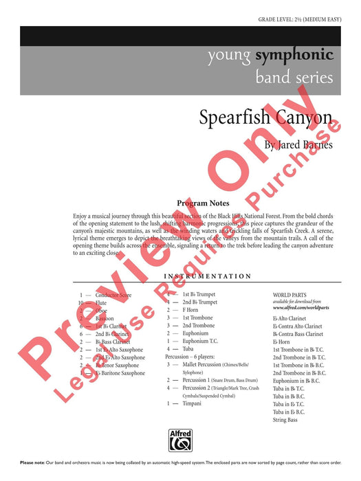 Spearfish Canyon 總譜 | 小雅音樂 Hsiaoya Music