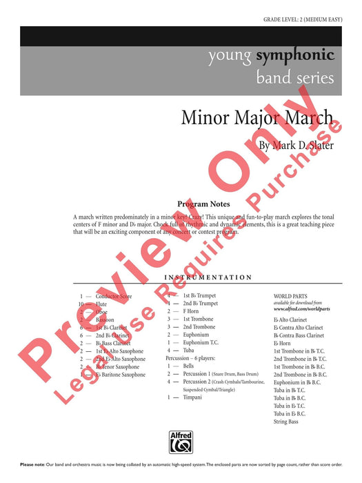 Minor Major March 進行曲 總譜 | 小雅音樂 Hsiaoya Music