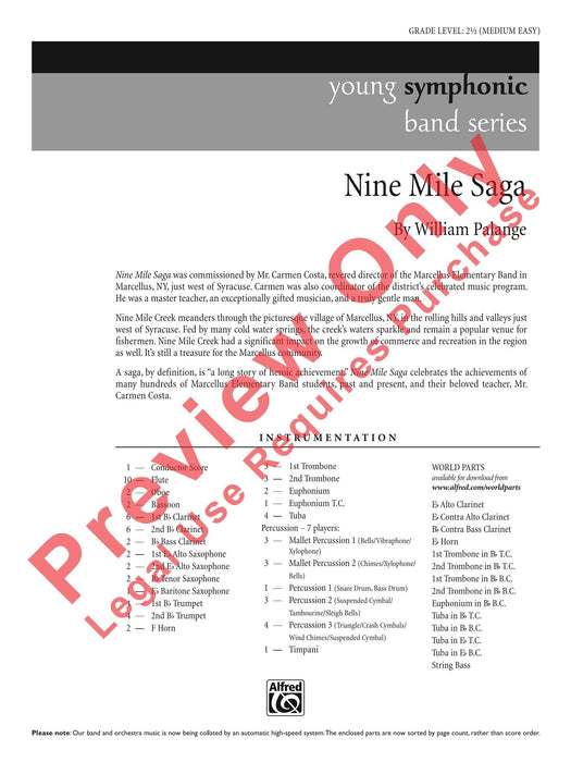 Nine Mile Saga 總譜 | 小雅音樂 Hsiaoya Music