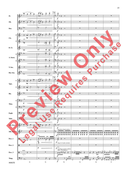 Wolverine Summer 總譜 | 小雅音樂 Hsiaoya Music