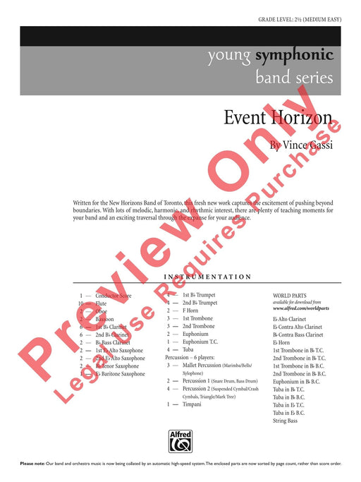 Event Horizon 總譜 | 小雅音樂 Hsiaoya Music