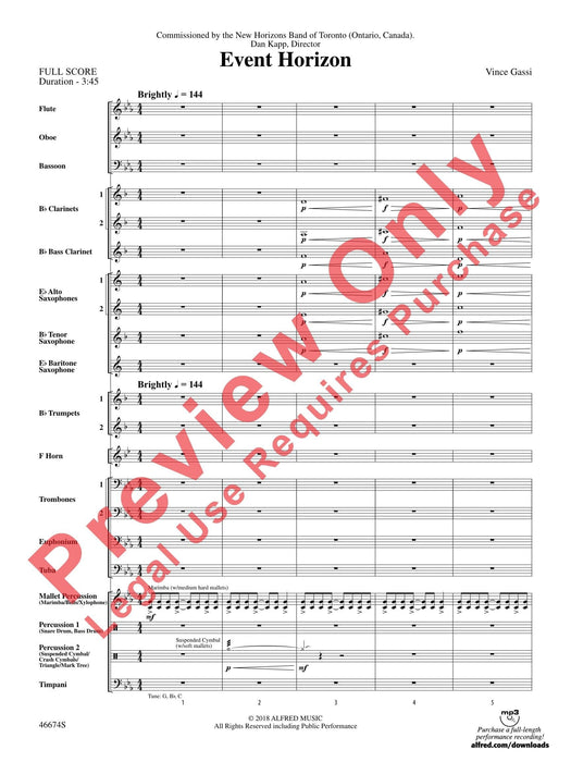 Event Horizon 總譜 | 小雅音樂 Hsiaoya Music