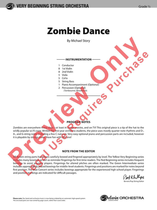 Zombie Dance 舞曲 總譜 | 小雅音樂 Hsiaoya Music
