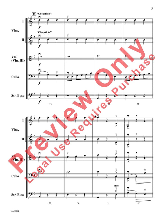 Waltzing Strings 圓舞曲 弦樂 總譜 | 小雅音樂 Hsiaoya Music