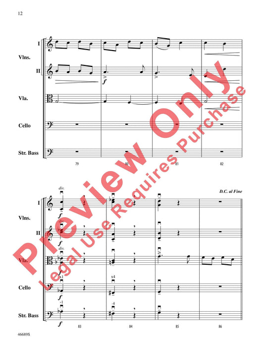 Presto From Divertimento No. 1, K. 136 莫札特 嬉遊曲 總譜 | 小雅音樂 Hsiaoya Music